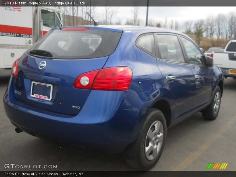 Indigo Blue / Black 2010 Nissan Rogue S AWD