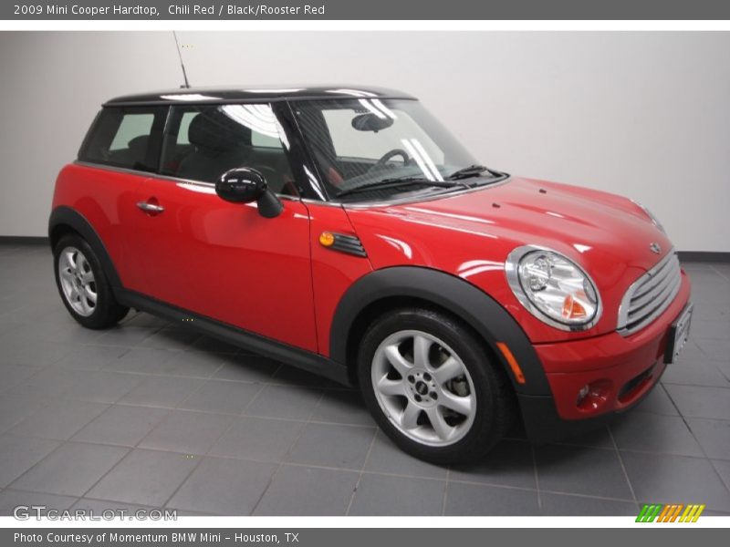 Front 3/4 View of 2009 Cooper Hardtop