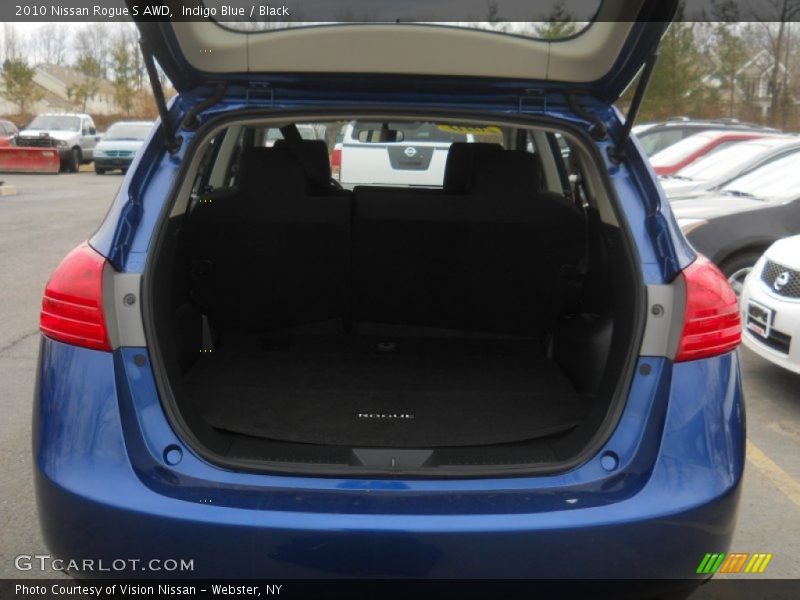 Indigo Blue / Black 2010 Nissan Rogue S AWD