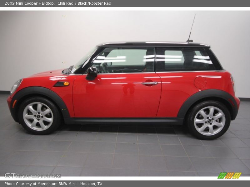  2009 Cooper Hardtop Chili Red