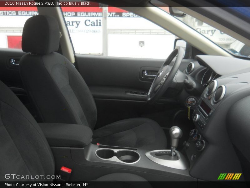 Indigo Blue / Black 2010 Nissan Rogue S AWD