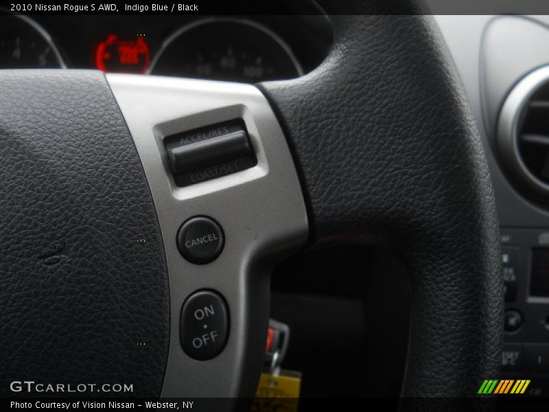Indigo Blue / Black 2010 Nissan Rogue S AWD