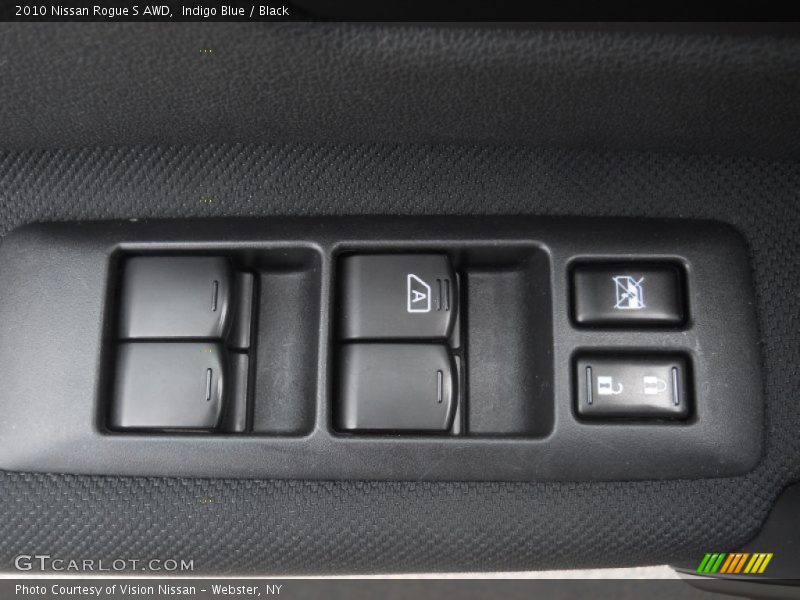 Indigo Blue / Black 2010 Nissan Rogue S AWD