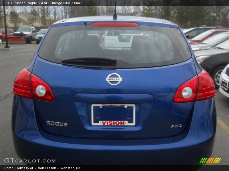 Indigo Blue / Black 2010 Nissan Rogue S AWD