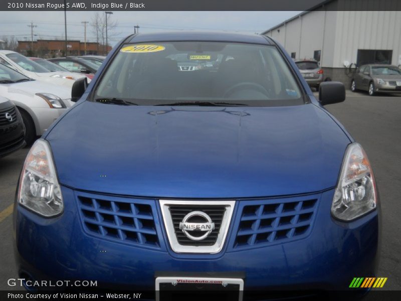 Indigo Blue / Black 2010 Nissan Rogue S AWD