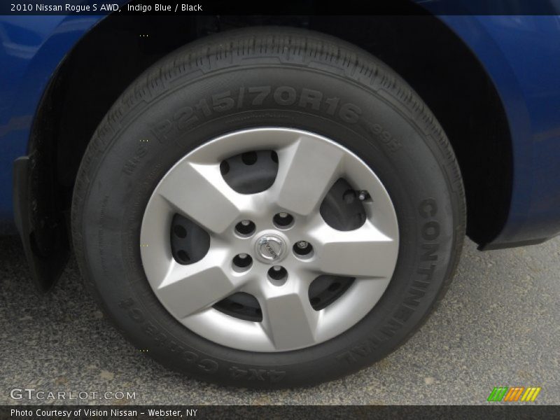 Indigo Blue / Black 2010 Nissan Rogue S AWD