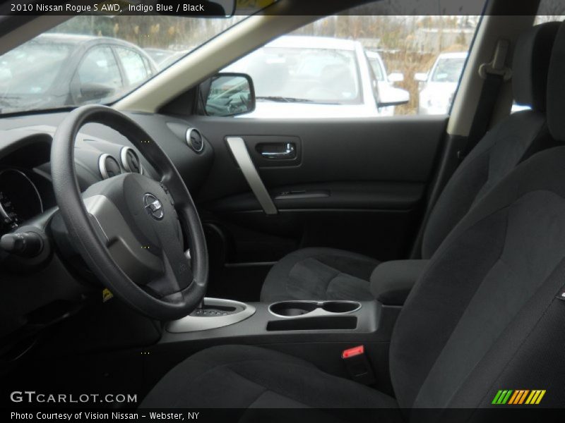 Indigo Blue / Black 2010 Nissan Rogue S AWD