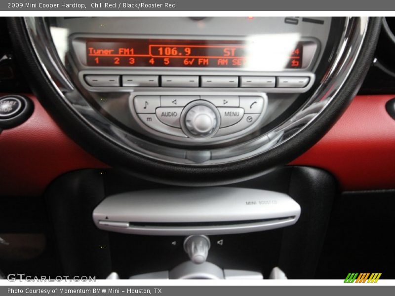 Chili Red / Black/Rooster Red 2009 Mini Cooper Hardtop