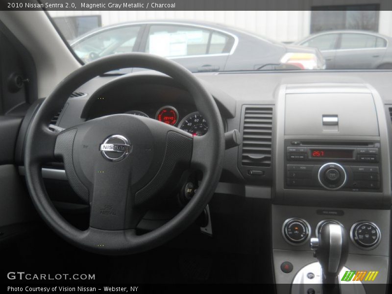 Magnetic Gray Metallic / Charcoal 2010 Nissan Sentra 2.0