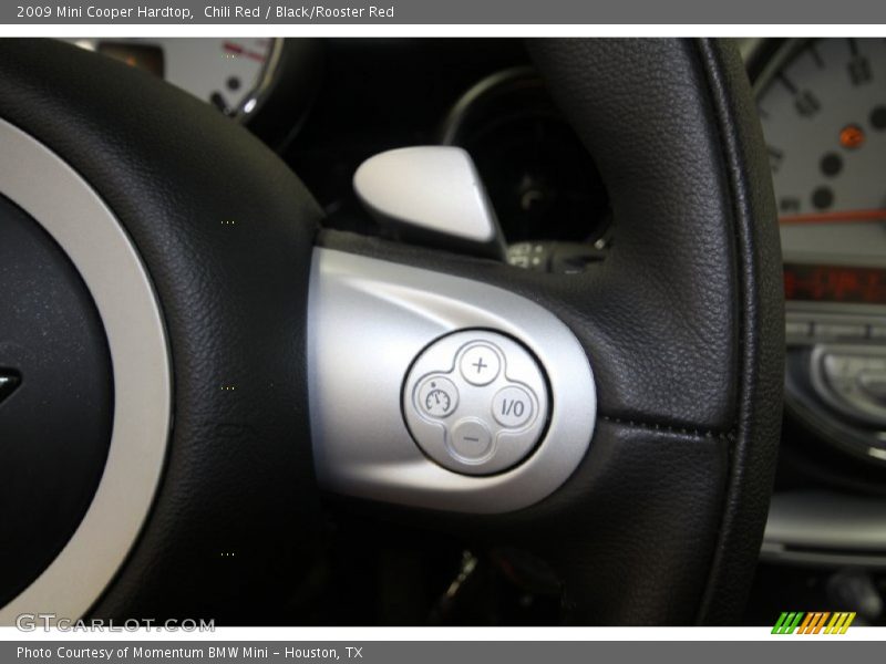 Chili Red / Black/Rooster Red 2009 Mini Cooper Hardtop