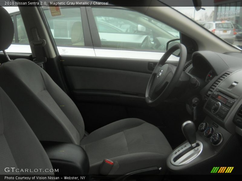 Magnetic Gray Metallic / Charcoal 2010 Nissan Sentra 2.0