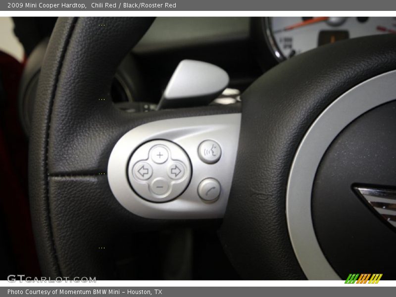 Chili Red / Black/Rooster Red 2009 Mini Cooper Hardtop