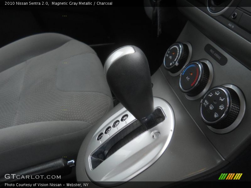 Magnetic Gray Metallic / Charcoal 2010 Nissan Sentra 2.0