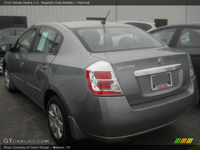 Magnetic Gray Metallic / Charcoal 2010 Nissan Sentra 2.0