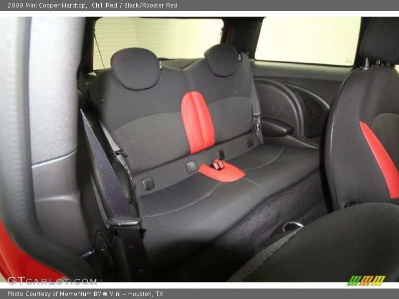 Chili Red / Black/Rooster Red 2009 Mini Cooper Hardtop