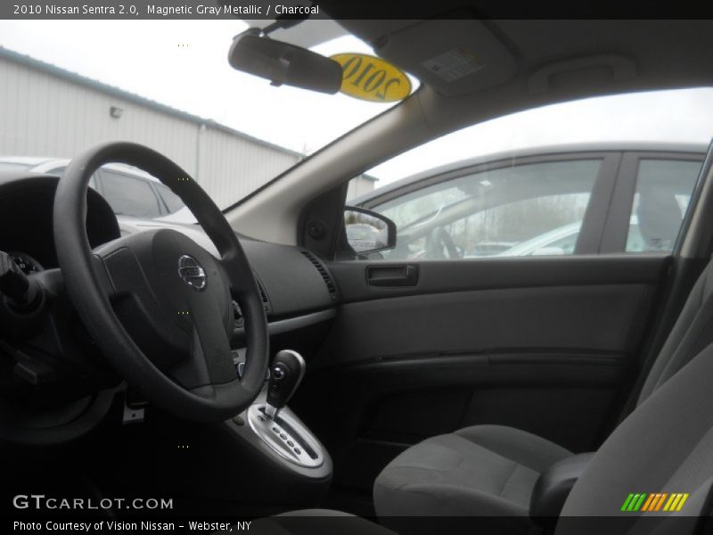 Magnetic Gray Metallic / Charcoal 2010 Nissan Sentra 2.0