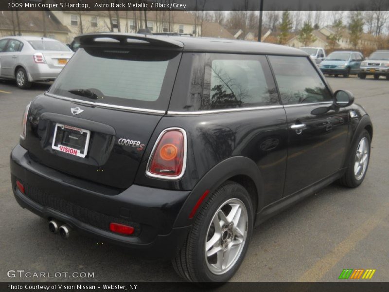Astro Black Metallic / Black/Grey 2009 Mini Cooper S Hardtop