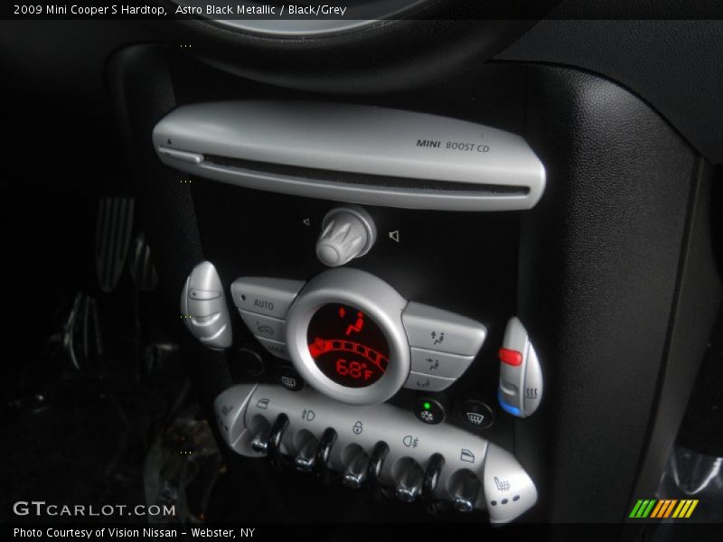 Astro Black Metallic / Black/Grey 2009 Mini Cooper S Hardtop
