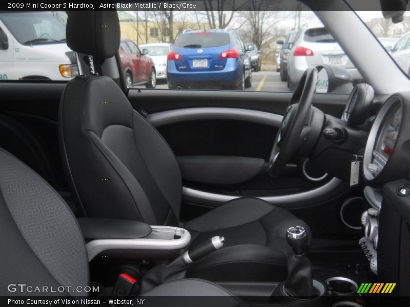 Astro Black Metallic / Black/Grey 2009 Mini Cooper S Hardtop