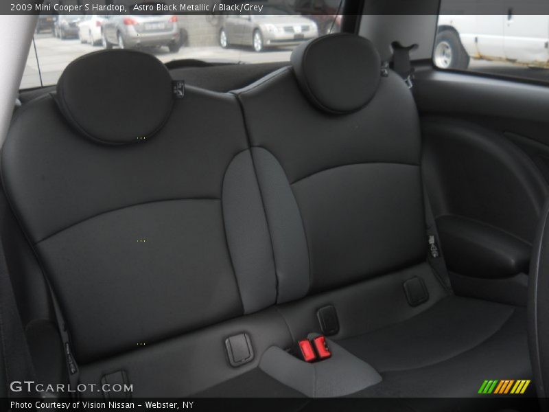 Astro Black Metallic / Black/Grey 2009 Mini Cooper S Hardtop