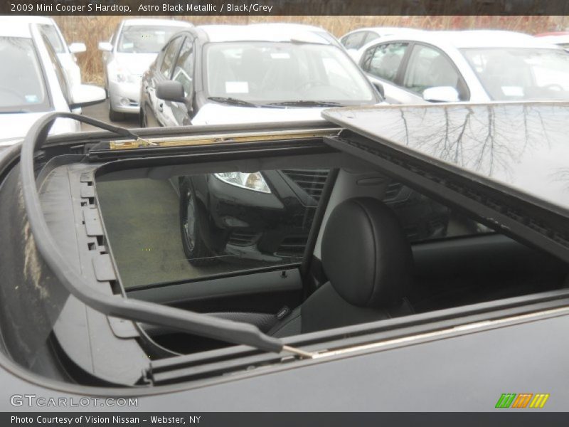Astro Black Metallic / Black/Grey 2009 Mini Cooper S Hardtop