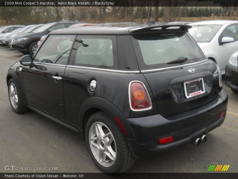 Astro Black Metallic / Black/Grey 2009 Mini Cooper S Hardtop