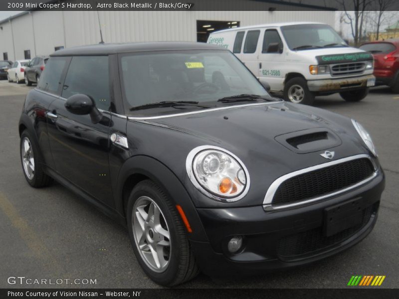 Astro Black Metallic / Black/Grey 2009 Mini Cooper S Hardtop