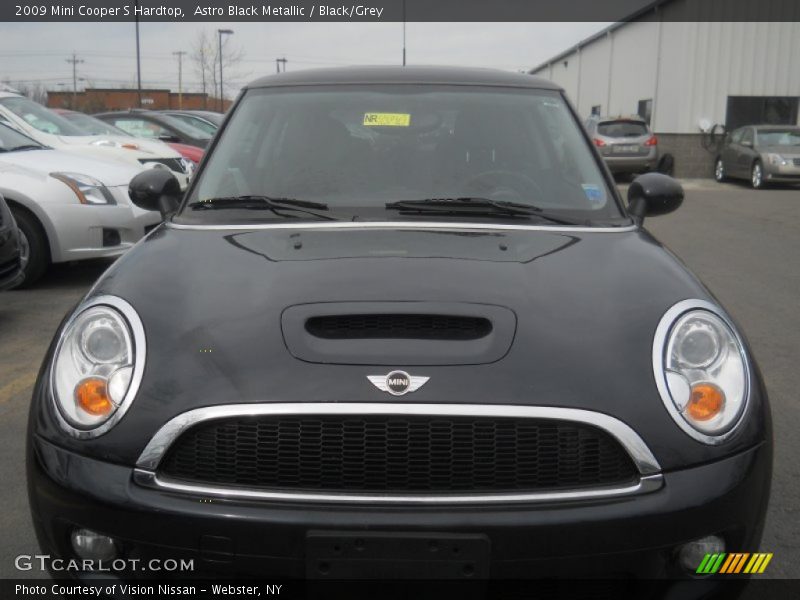 Astro Black Metallic / Black/Grey 2009 Mini Cooper S Hardtop