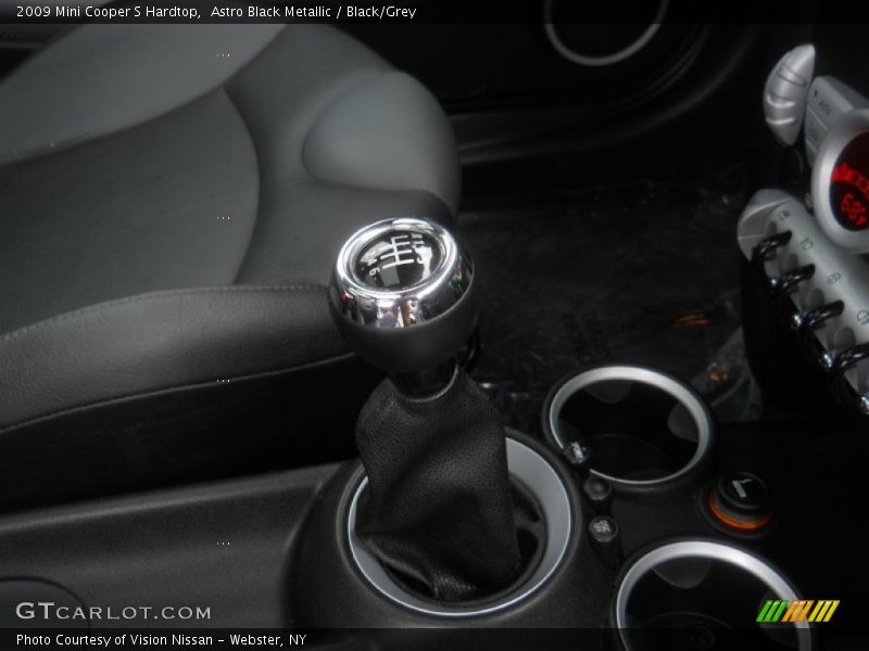 Astro Black Metallic / Black/Grey 2009 Mini Cooper S Hardtop
