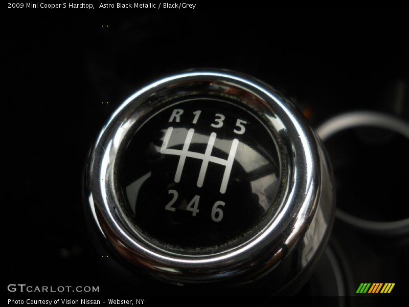 Astro Black Metallic / Black/Grey 2009 Mini Cooper S Hardtop