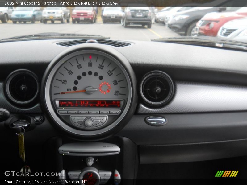 Astro Black Metallic / Black/Grey 2009 Mini Cooper S Hardtop