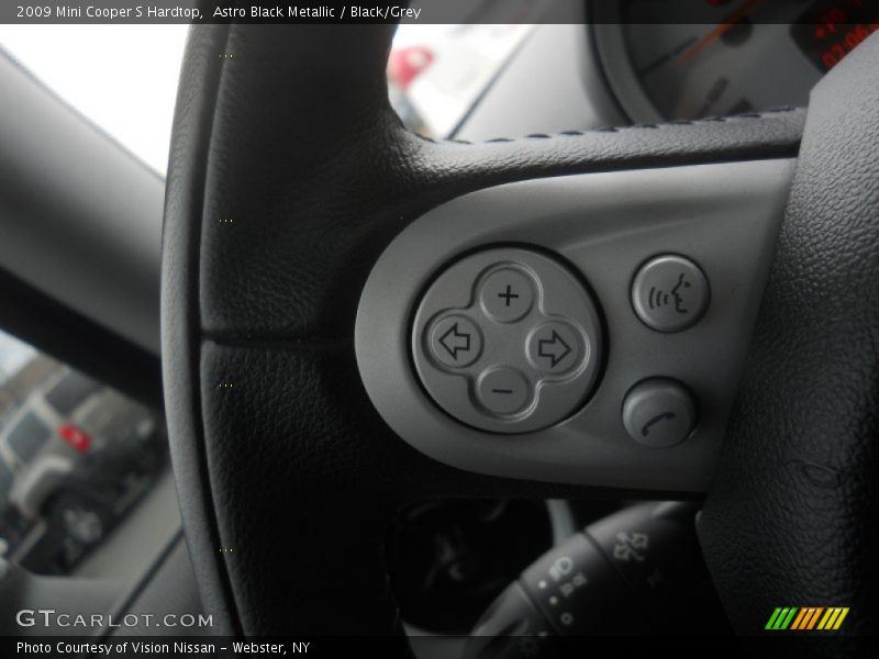 Astro Black Metallic / Black/Grey 2009 Mini Cooper S Hardtop