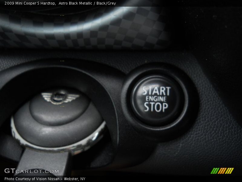 Astro Black Metallic / Black/Grey 2009 Mini Cooper S Hardtop