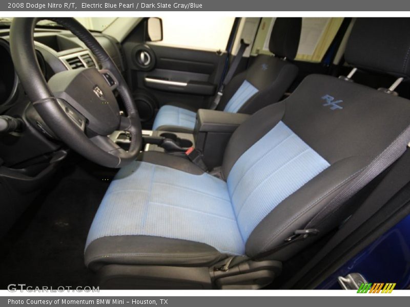  2008 Nitro R/T Dark Slate Gray/Blue Interior