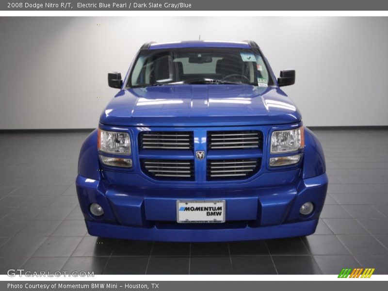 Electric Blue Pearl / Dark Slate Gray/Blue 2008 Dodge Nitro R/T