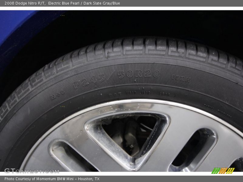 Electric Blue Pearl / Dark Slate Gray/Blue 2008 Dodge Nitro R/T