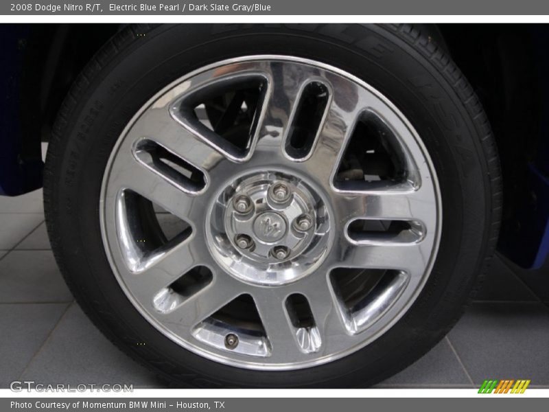 Electric Blue Pearl / Dark Slate Gray/Blue 2008 Dodge Nitro R/T
