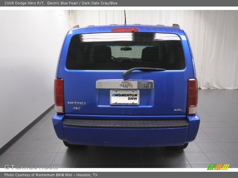 Electric Blue Pearl / Dark Slate Gray/Blue 2008 Dodge Nitro R/T