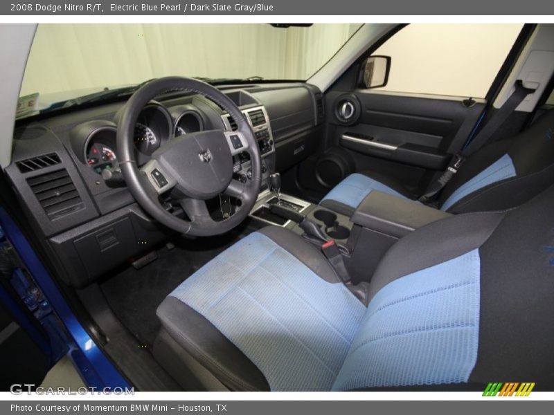 Electric Blue Pearl / Dark Slate Gray/Blue 2008 Dodge Nitro R/T