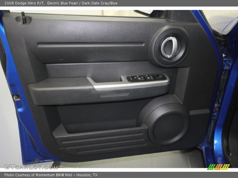 Electric Blue Pearl / Dark Slate Gray/Blue 2008 Dodge Nitro R/T