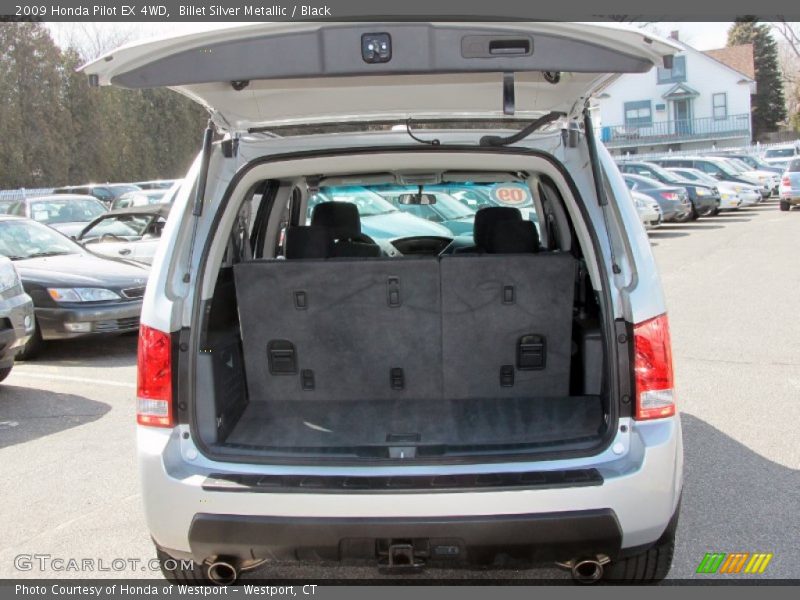 Billet Silver Metallic / Black 2009 Honda Pilot EX 4WD