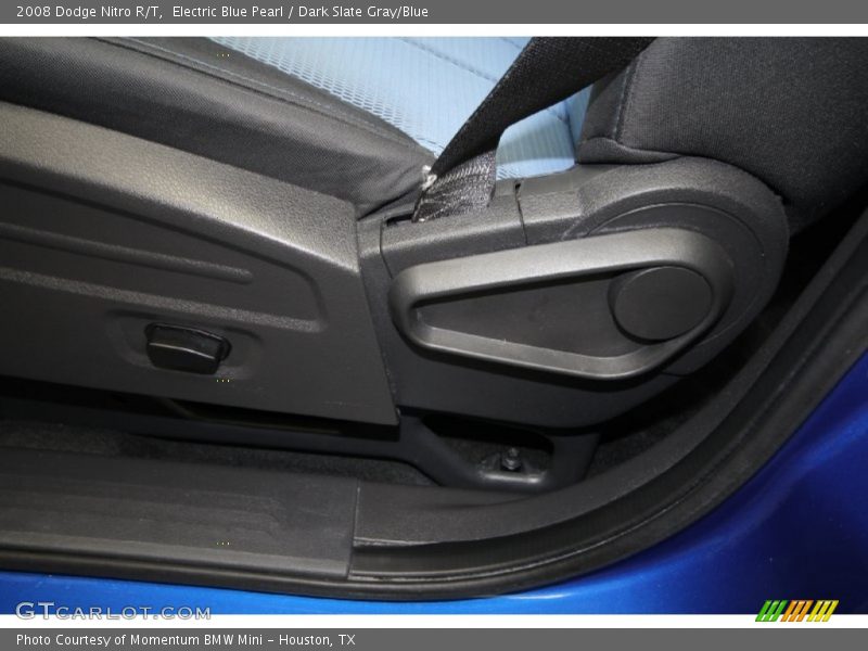Electric Blue Pearl / Dark Slate Gray/Blue 2008 Dodge Nitro R/T
