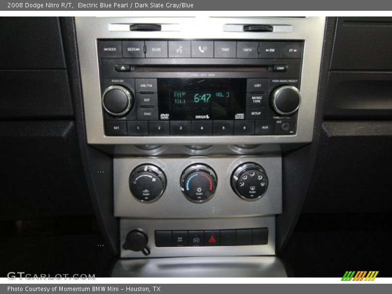 Electric Blue Pearl / Dark Slate Gray/Blue 2008 Dodge Nitro R/T