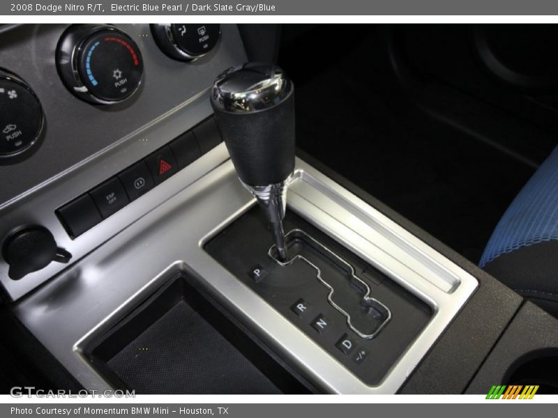 Electric Blue Pearl / Dark Slate Gray/Blue 2008 Dodge Nitro R/T