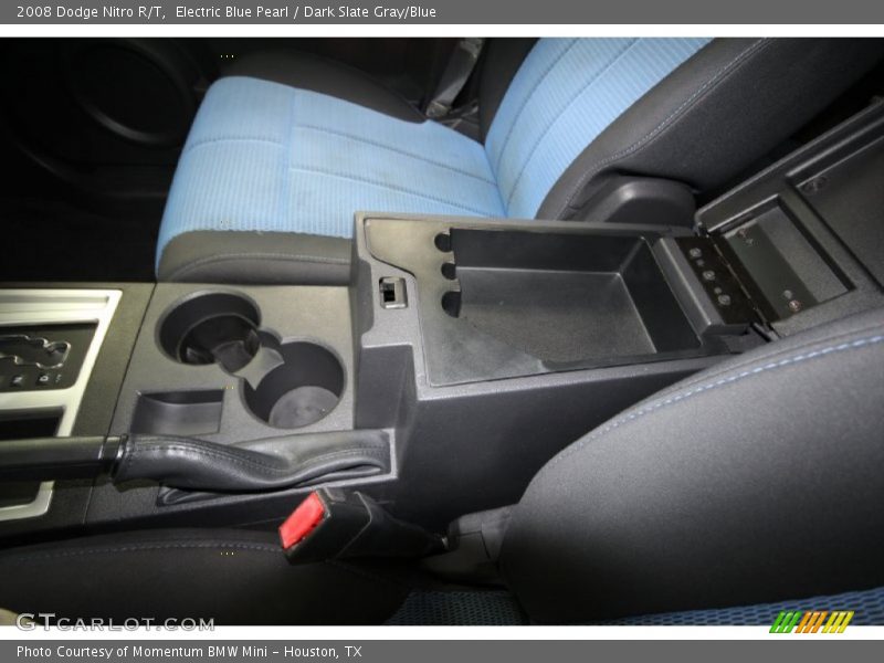 Electric Blue Pearl / Dark Slate Gray/Blue 2008 Dodge Nitro R/T