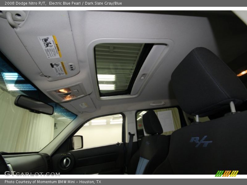 Electric Blue Pearl / Dark Slate Gray/Blue 2008 Dodge Nitro R/T