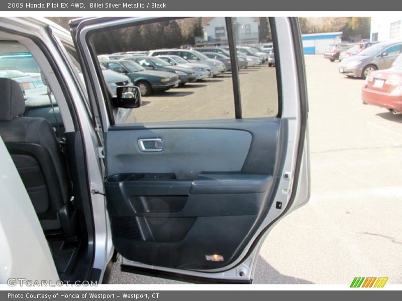 Billet Silver Metallic / Black 2009 Honda Pilot EX 4WD