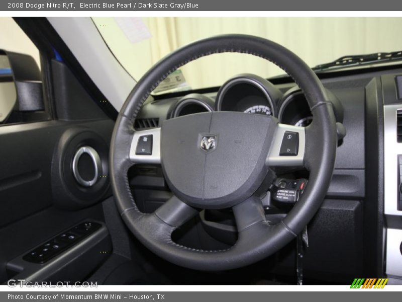Electric Blue Pearl / Dark Slate Gray/Blue 2008 Dodge Nitro R/T