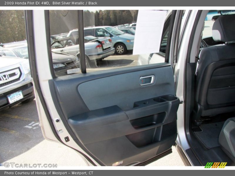 Billet Silver Metallic / Black 2009 Honda Pilot EX 4WD