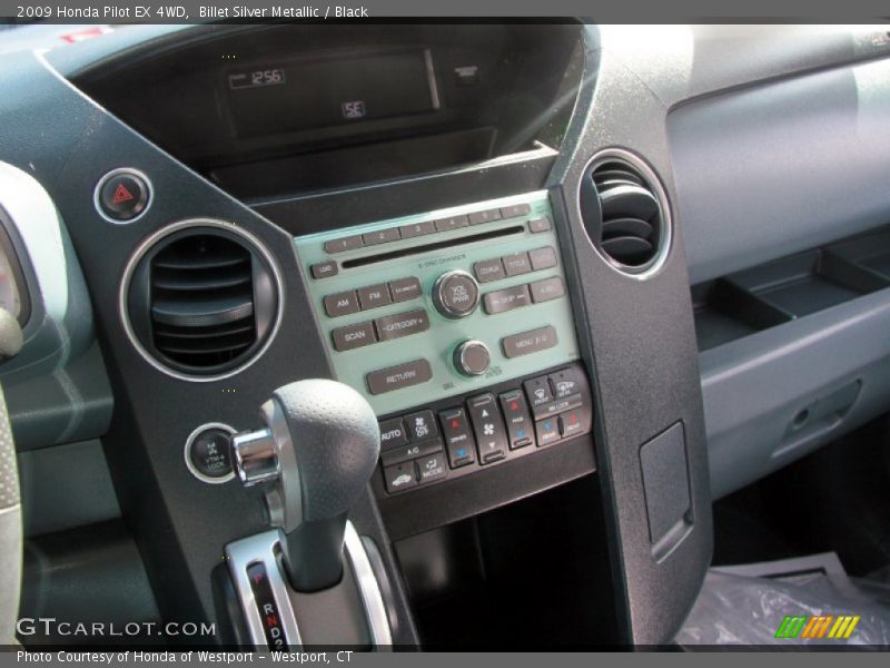 Billet Silver Metallic / Black 2009 Honda Pilot EX 4WD